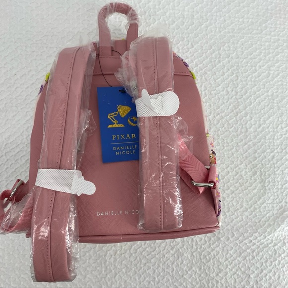 Danielle Nicole Pixar Monsters Inc Pink Mini Backpack - Picture 6 of 6